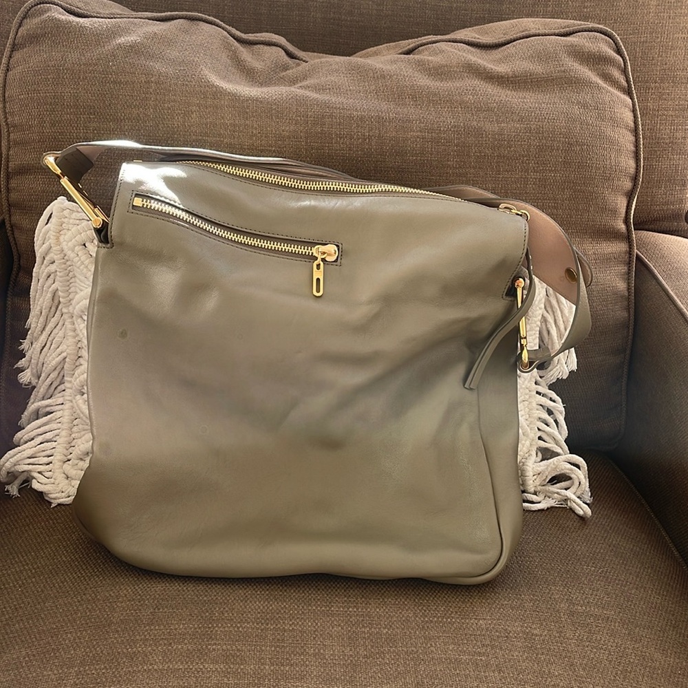 Green/Taupe Chloe bag perfect condition
